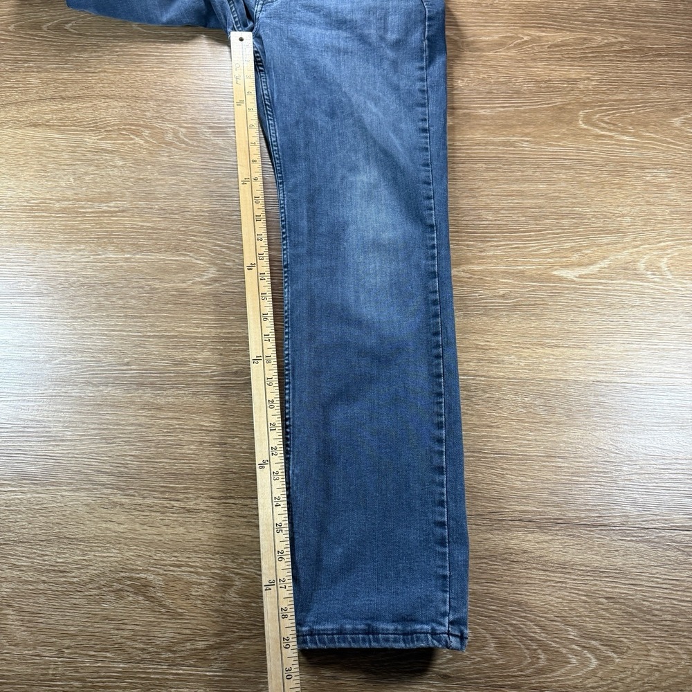 Levi's Men's 514 Straight Leg Jeans W33 L32 Blue Denim Mid Rise Classic Fit - Picture 7 of 11